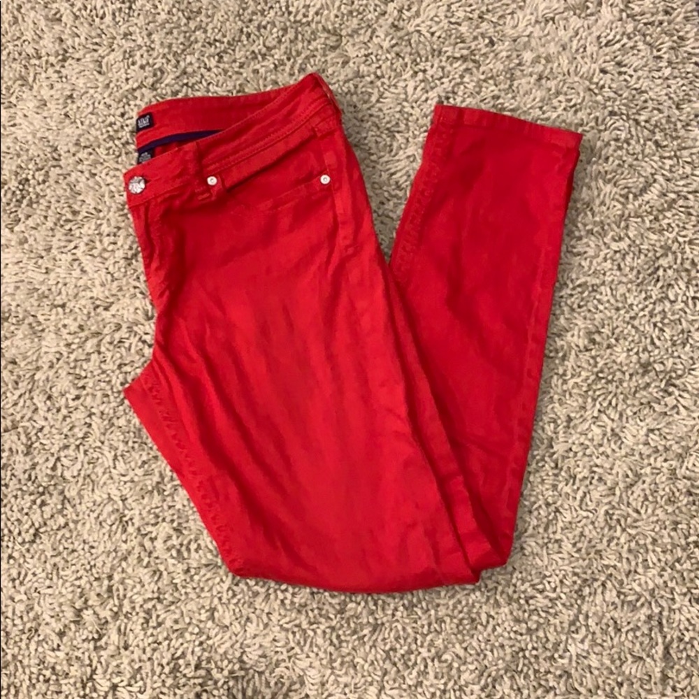 ANA Red skinny jeans